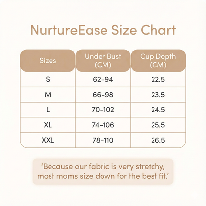 NurtureEase™ Seamless Nursing Bra Set